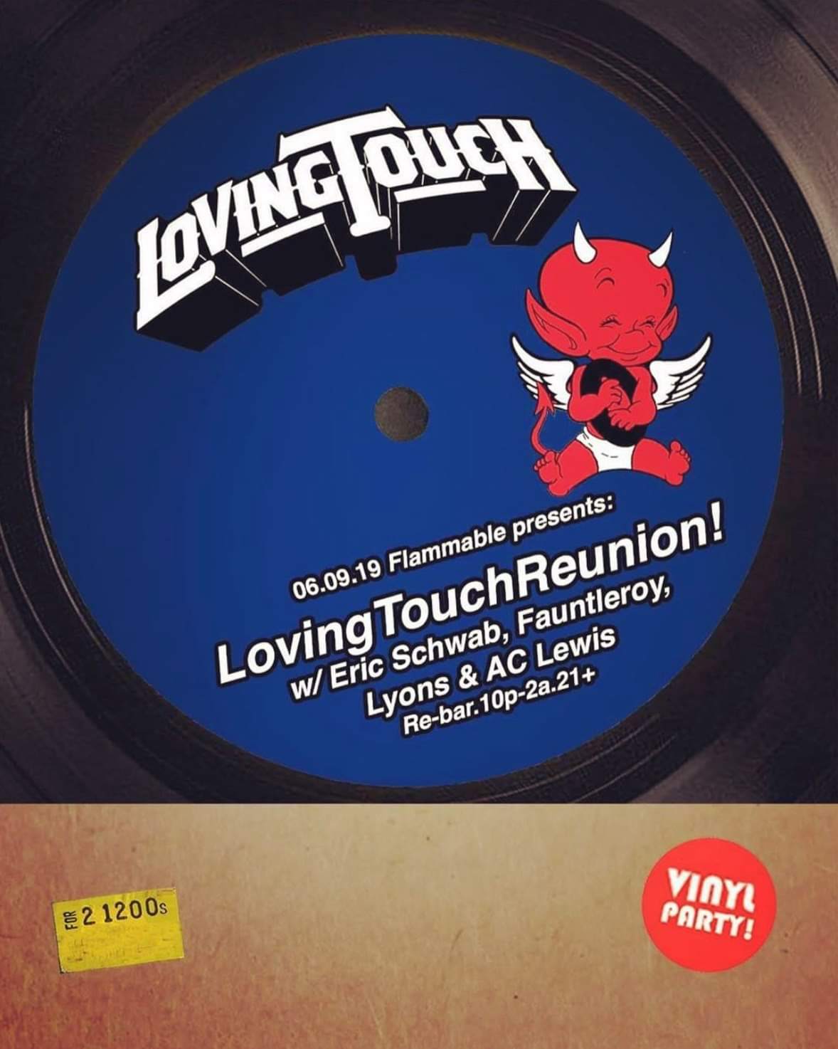 Flammable presents: Loving Touch Residents - Página frontal