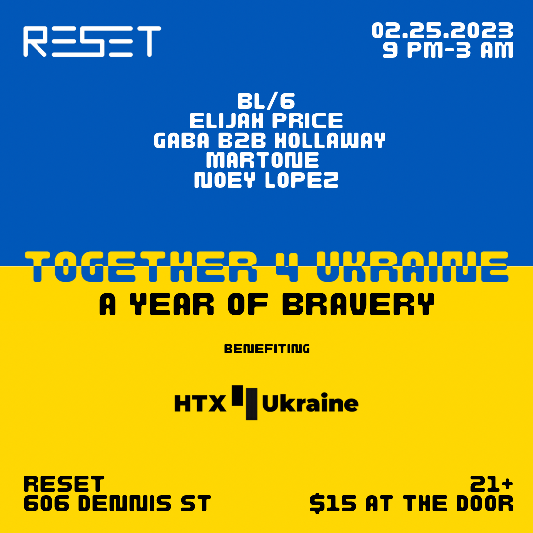 Together 4 Ukraine - フライヤー表