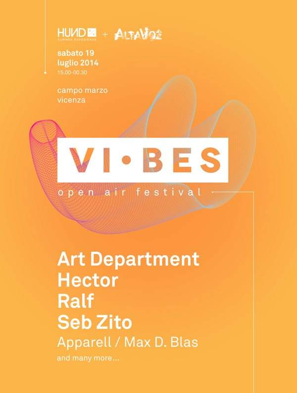 Vibes Festival Pres. by Hund Altavoz - フライヤー表