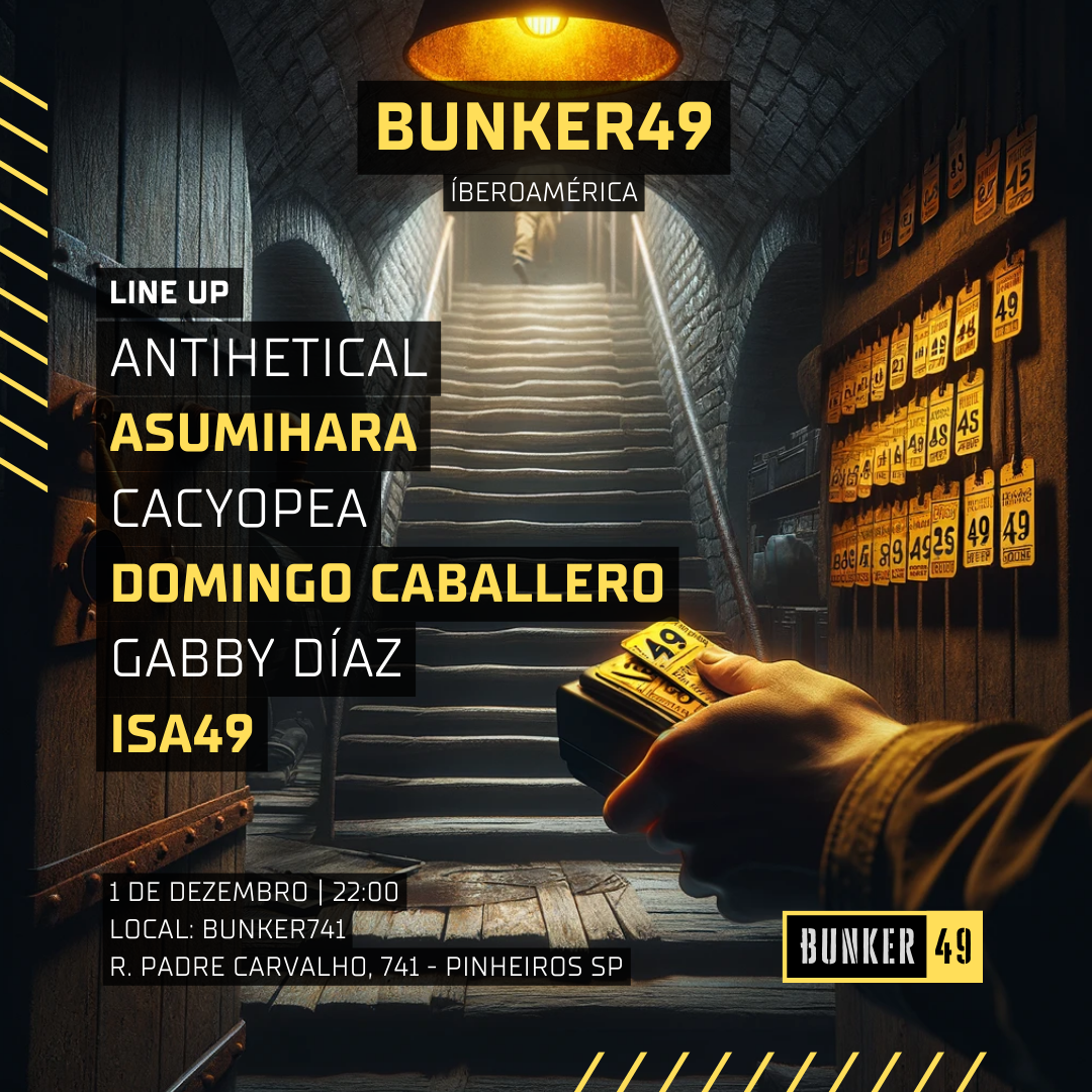 BUNKER49 - Iberoamerica - フライヤー表