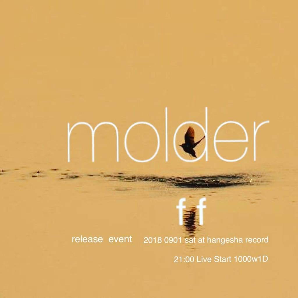 Molder//ff リリースイベント - Página frontal