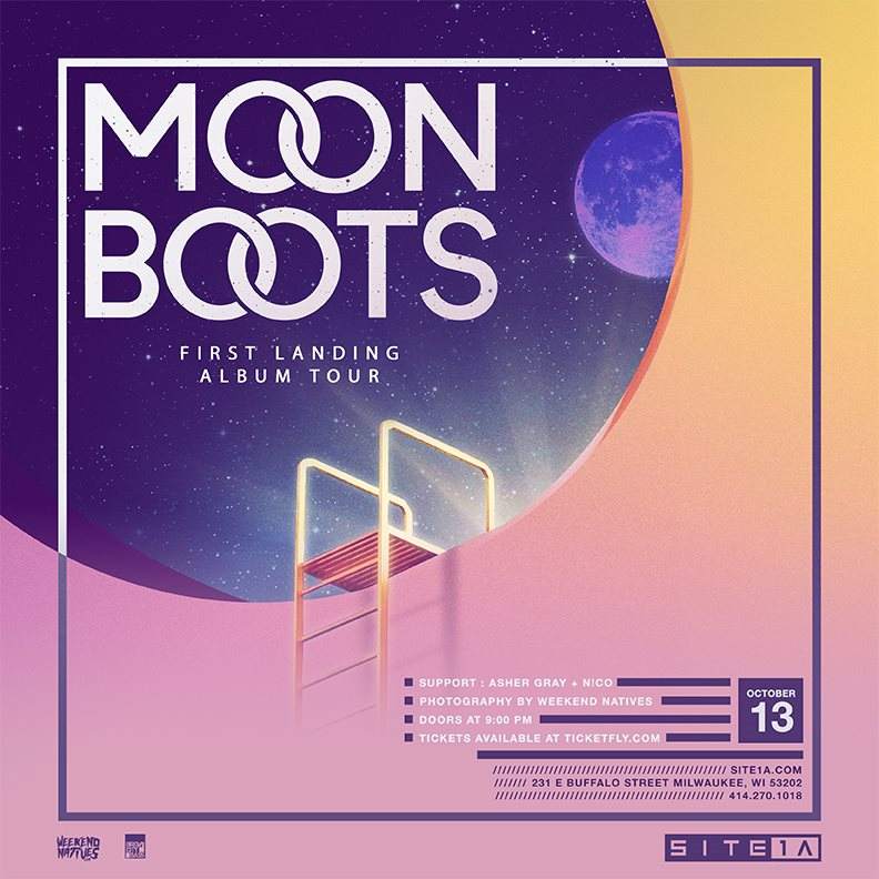 Bridge Movement Feat. Moon Boots - フライヤー表