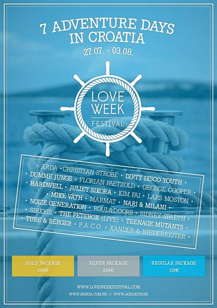 Love Week Festival - フライヤー表