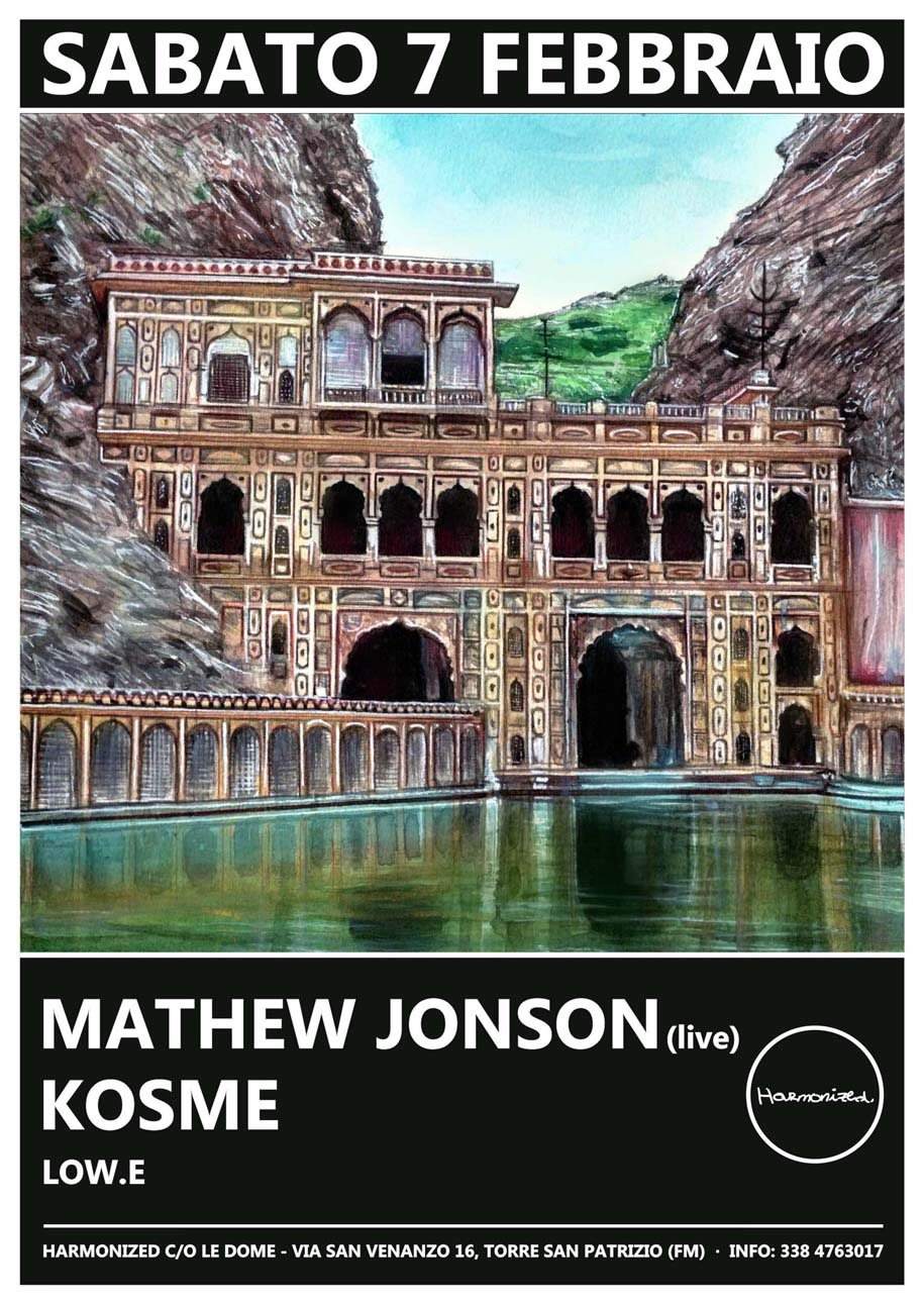 Harmonized presents Mathew Jonson (Live), Kosme - Página frontal