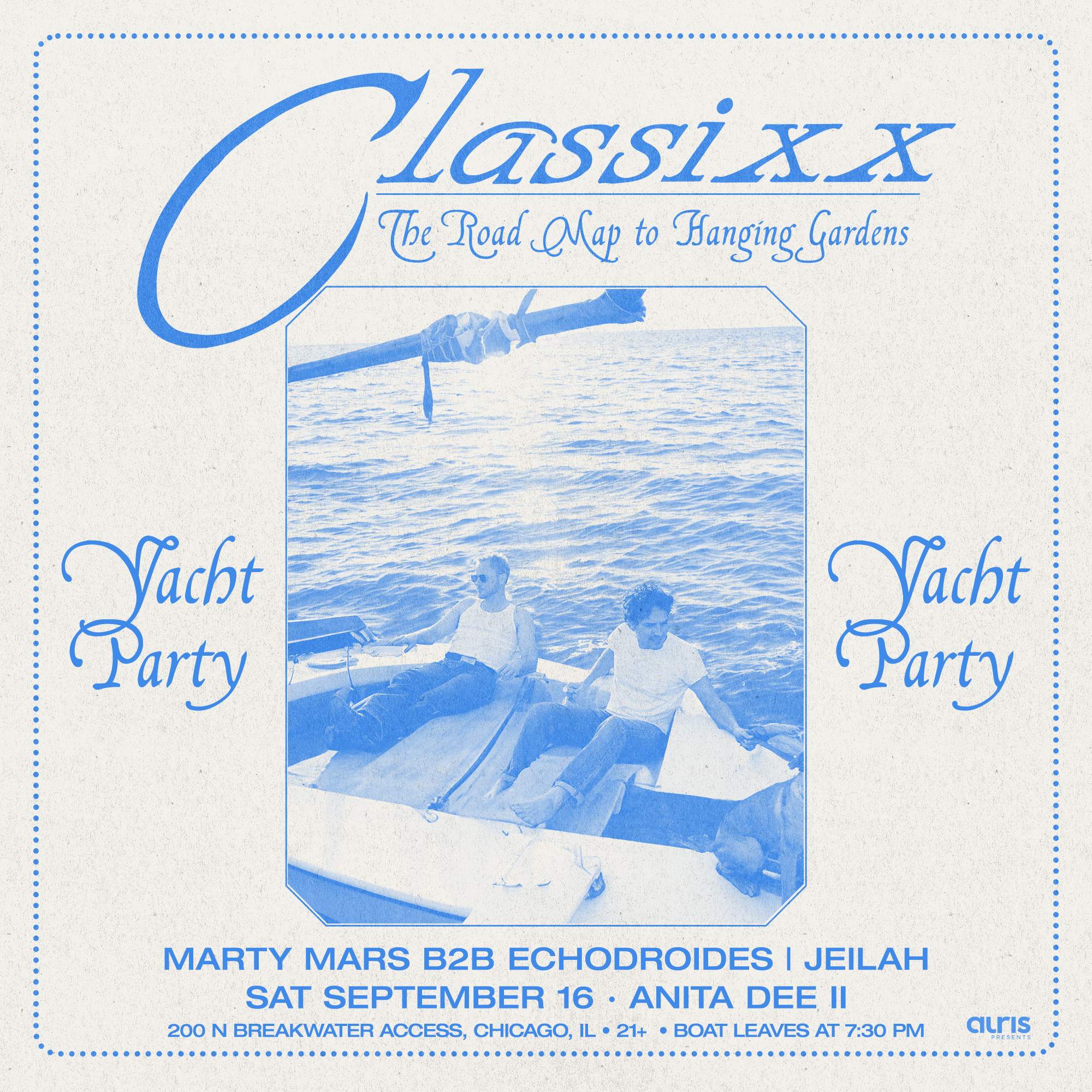 Classixx Yacht Party - Página frontal