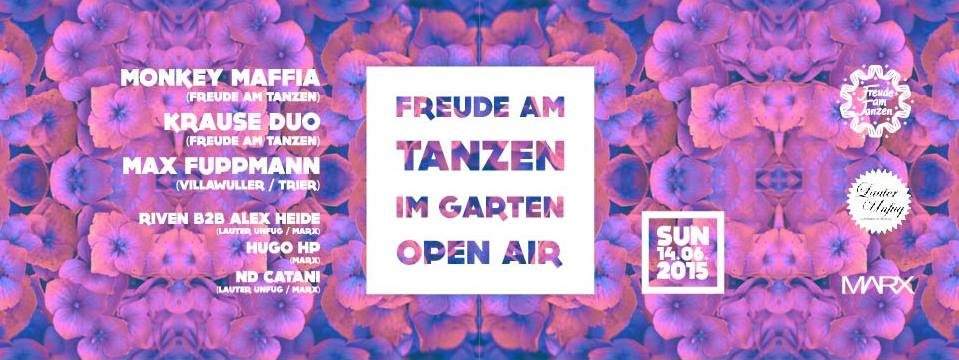 Lauter Unfug presents: Freude am Tanzen im Garten - Página frontal