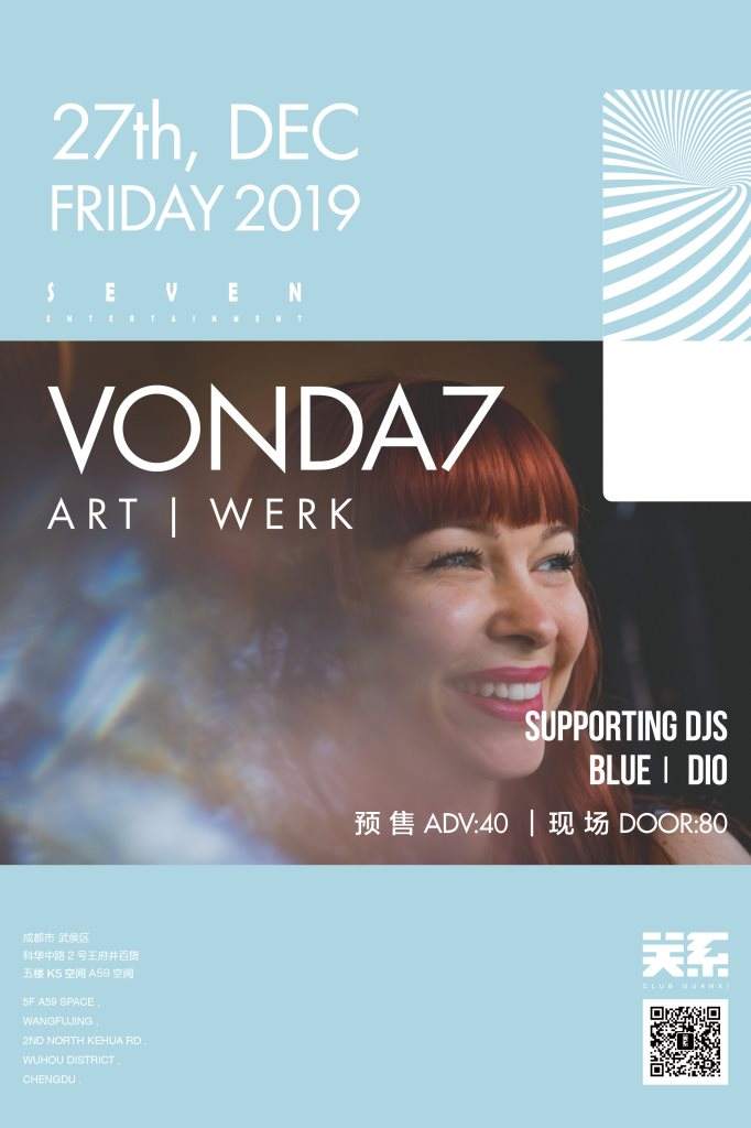 VONDA7 (ART - Werk) - フライヤー表