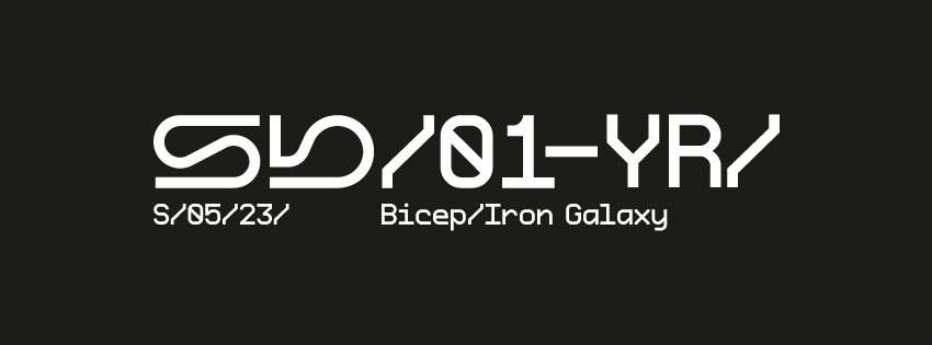 SB 1 YR: Bicep - Iron Galaxy - フライヤー表