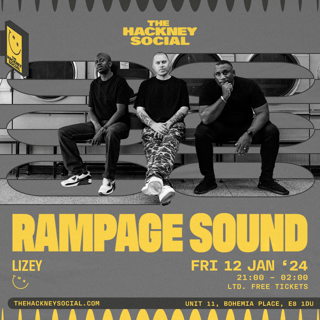 Rampage Sound & Lizey - フライヤー表