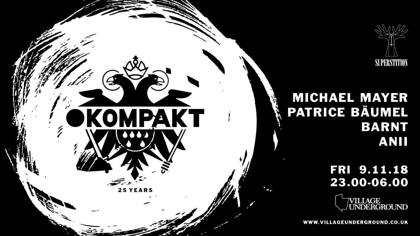 Superstition presents Kompakt 25 Years - Página frontal