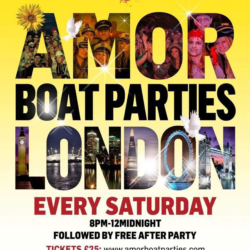 Amor Boat Party Ft. Safari + Ministry of Sound After-Party - Página frontal