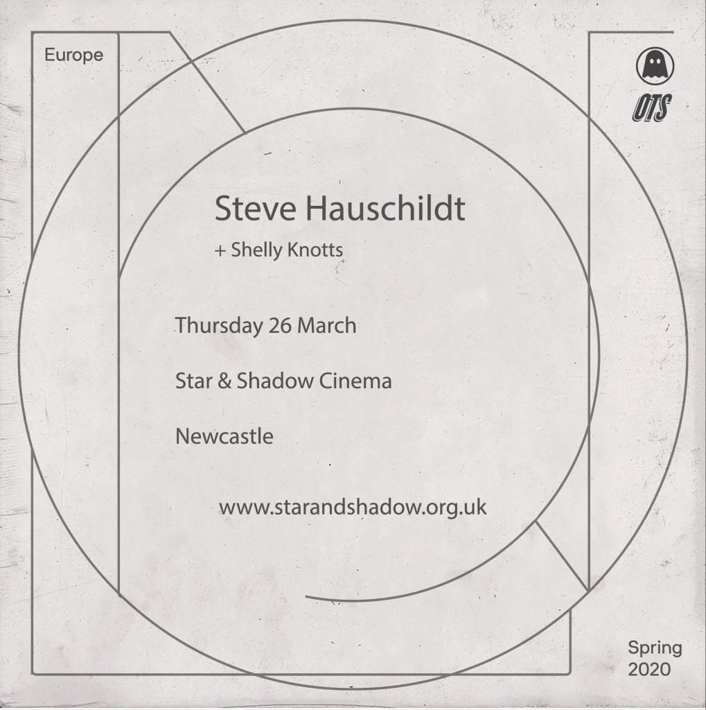 Steve Hauschildt + Shelly Knotts - フライヤー表