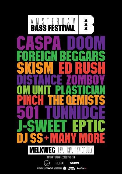 Amsterdam Bass Festival - Hoax & Get Darker - Página frontal