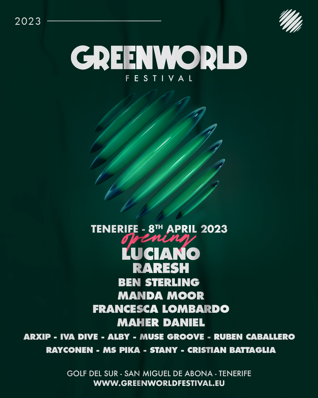 GreenWorld Festival - Página trasera