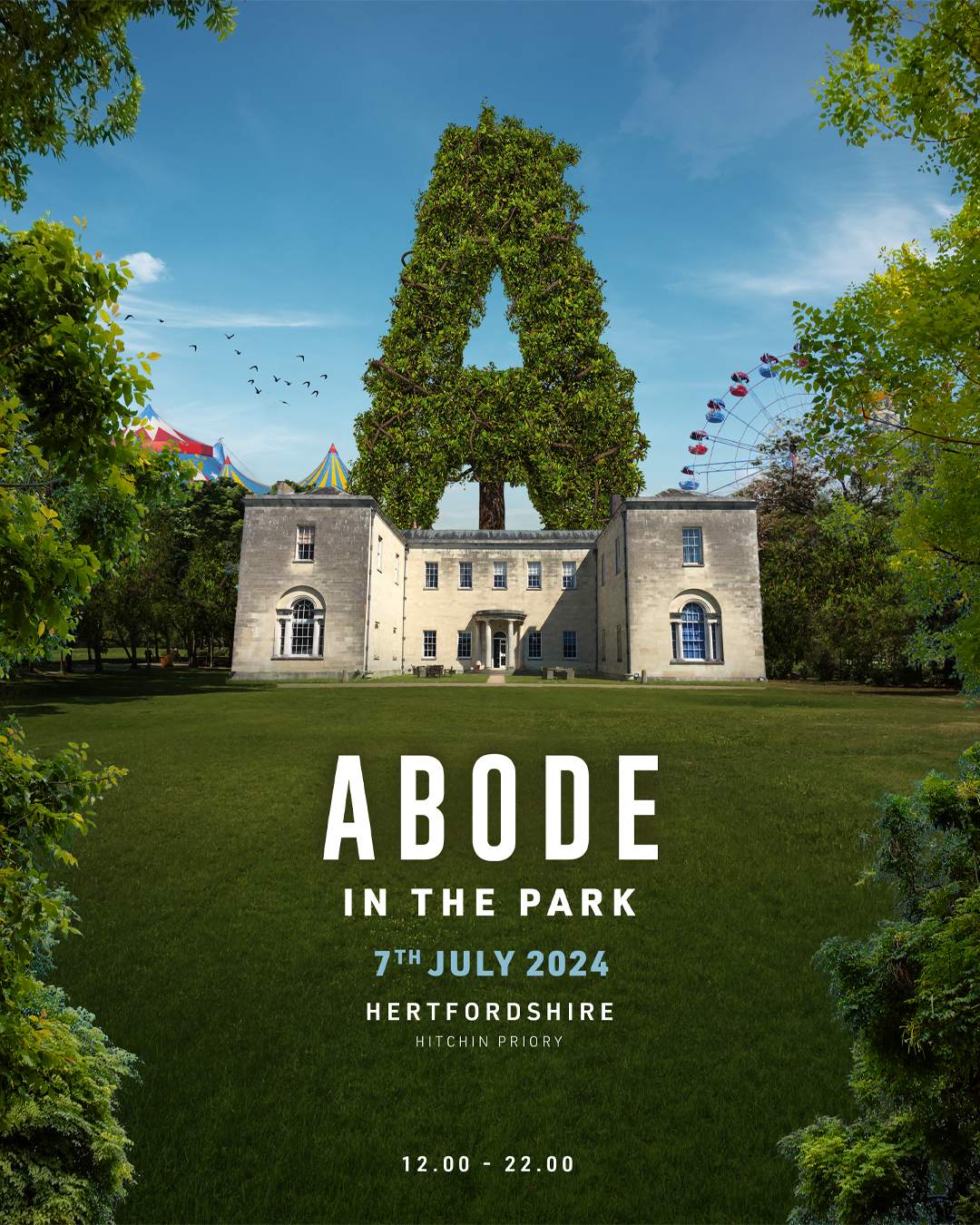 ABODE in the Park 2024 at Hitchin Priory, South + East · Tickets