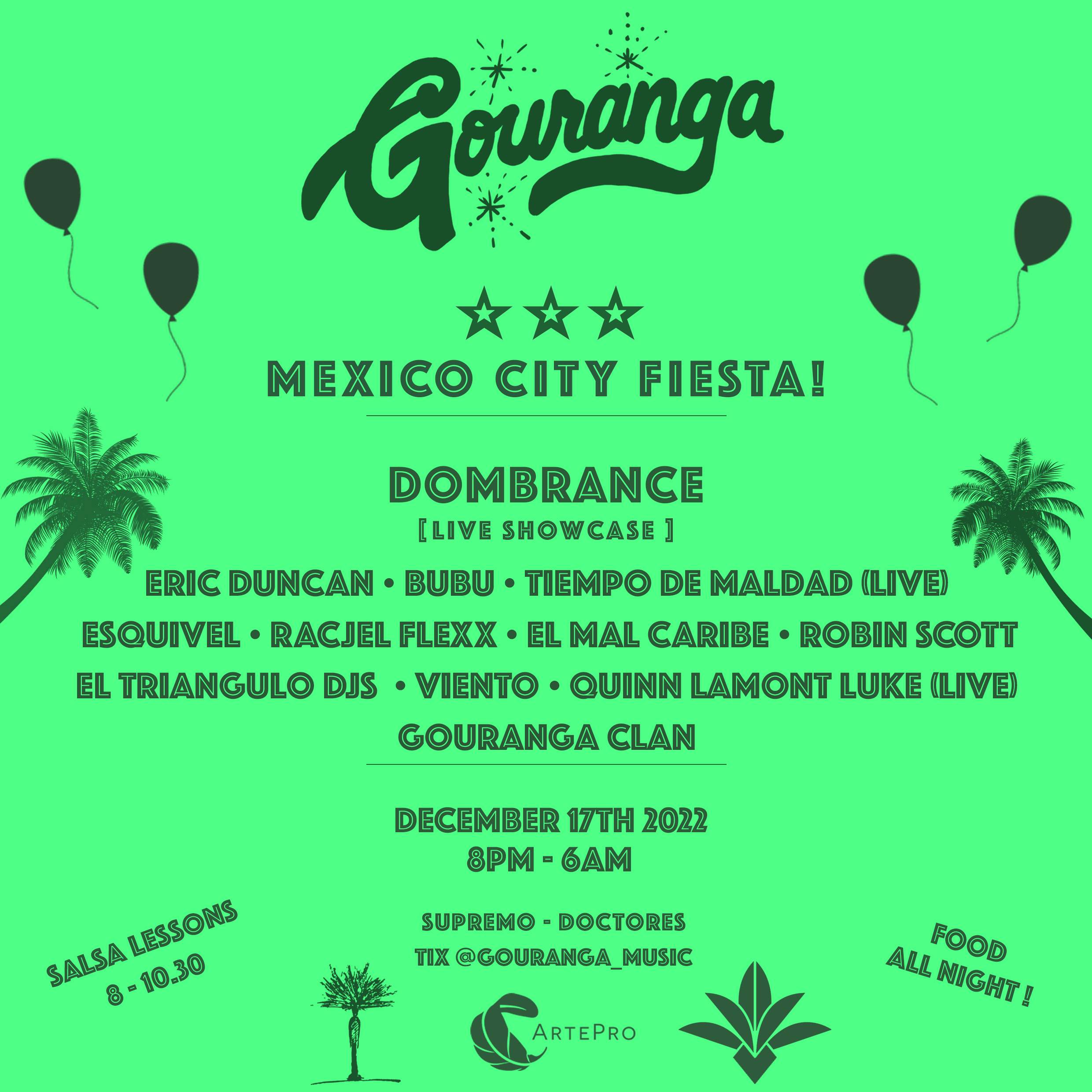Gouranga Mexico City - Página frontal