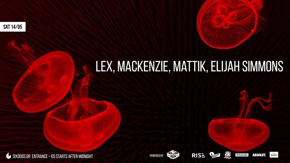 Lex- Mackenzie- Mattik- Elijah Simmons - フライヤー表