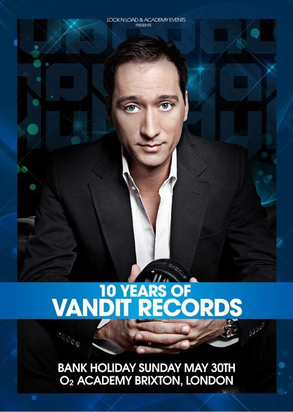 Paul Van Dyk presents Vandit 10th Birthday - Página trasera