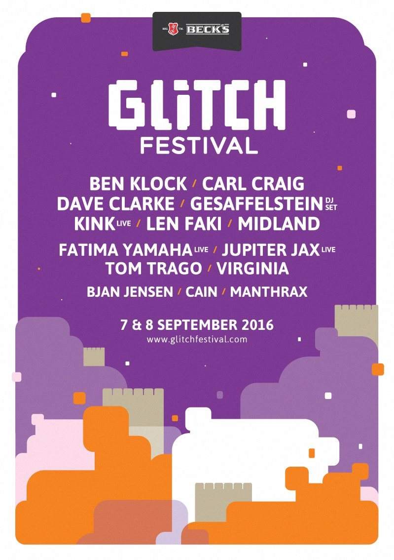 Glitch Festival 2016 - Página frontal