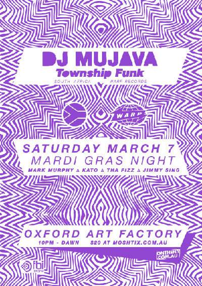 DJ Mujava - Warp Records - Página frontal