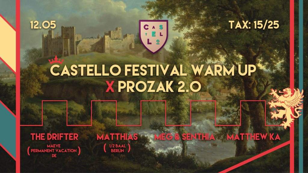 Castello Festival Warm up w. The Drifter / Matthias & More - Página frontal