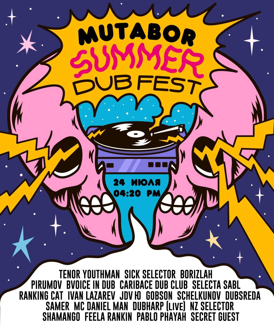 Mutabor Summer DUB Fest - Página frontal