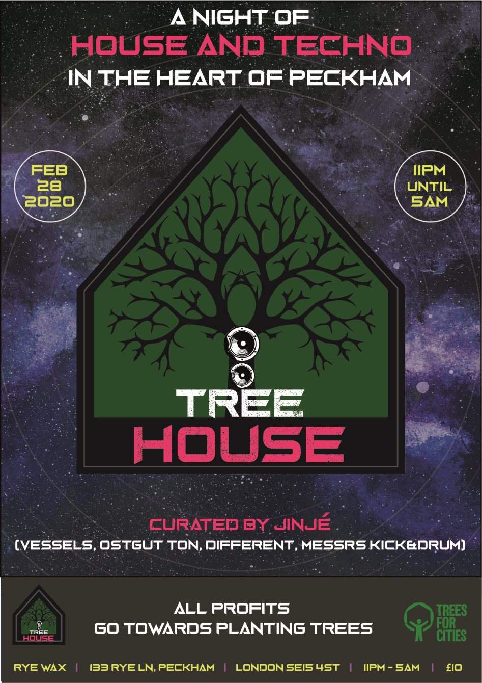 Treehouse - フライヤー表
