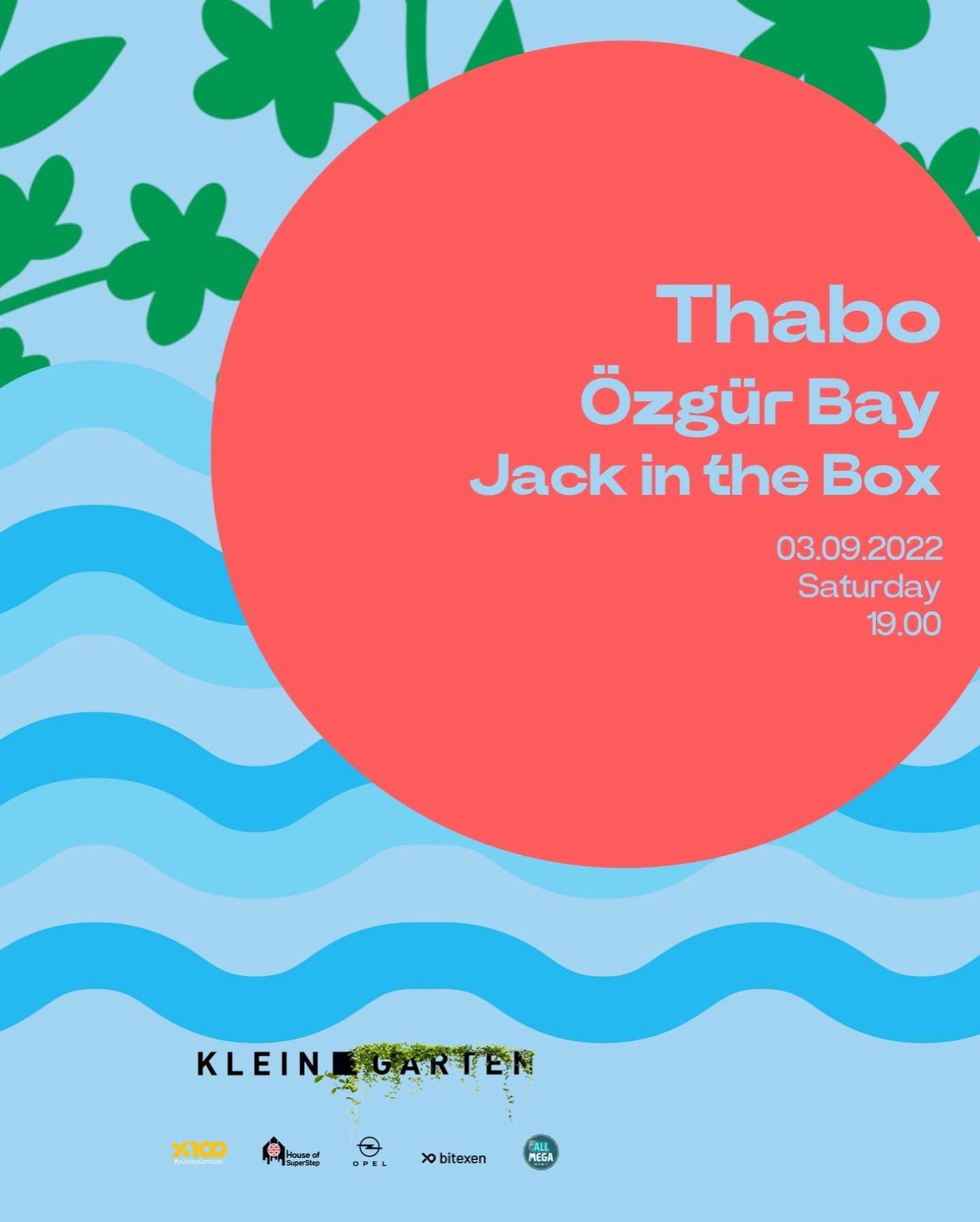 Thabo & Jack in the Box - フライヤー表