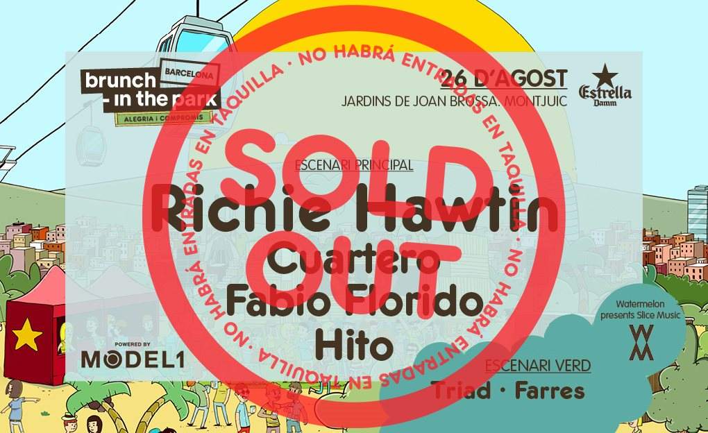 Brunch -In The Park #9: Richie Hawtin, Fabio Florido, Hito - Página trasera