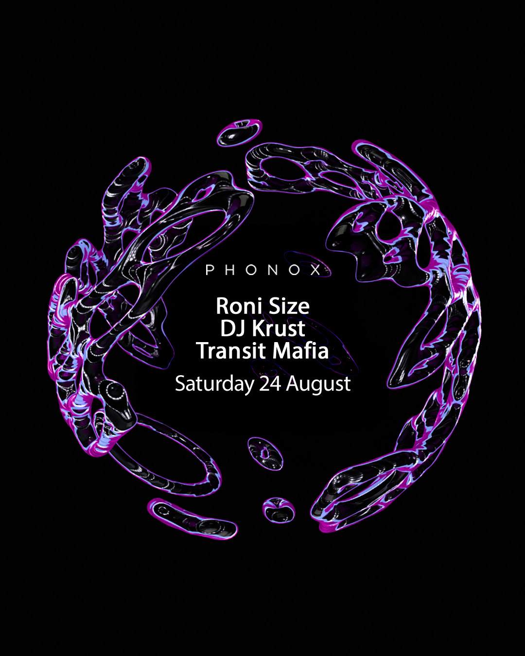 Roni Size & DJ Krust (30 Years of Roni Size) at Phonox, London
