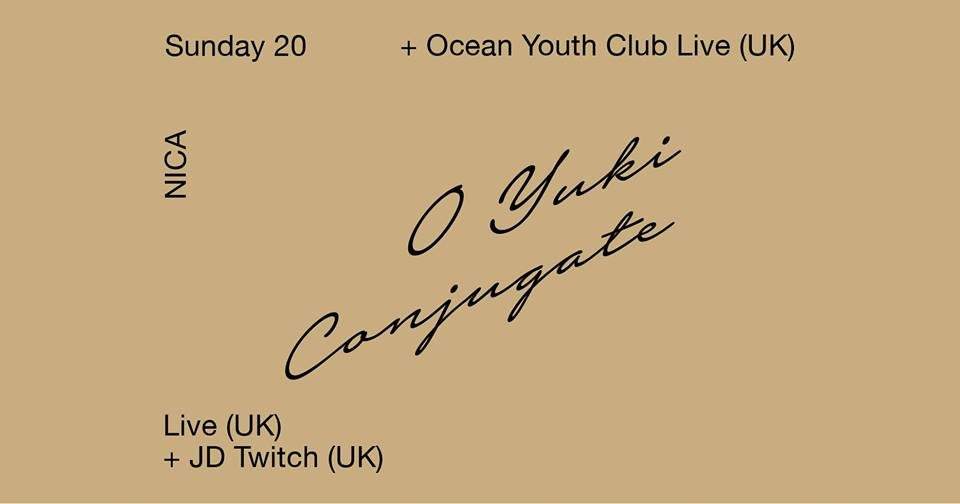 O Yuki Conjugate Live & JD Twitch (UK) - Página frontal