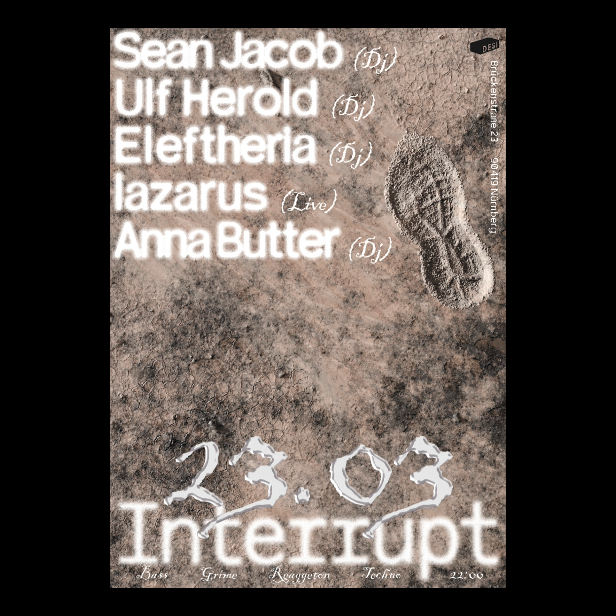 Interrupt: club + live - Página frontal
