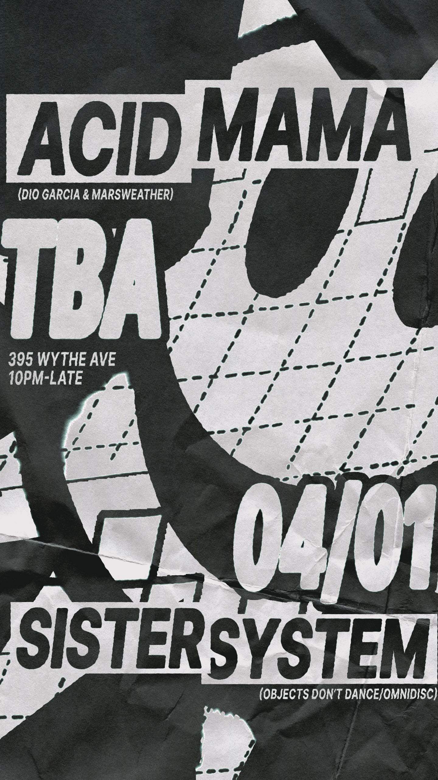 Acid Mama w/ Sister System at TBA Brooklyn, New York City