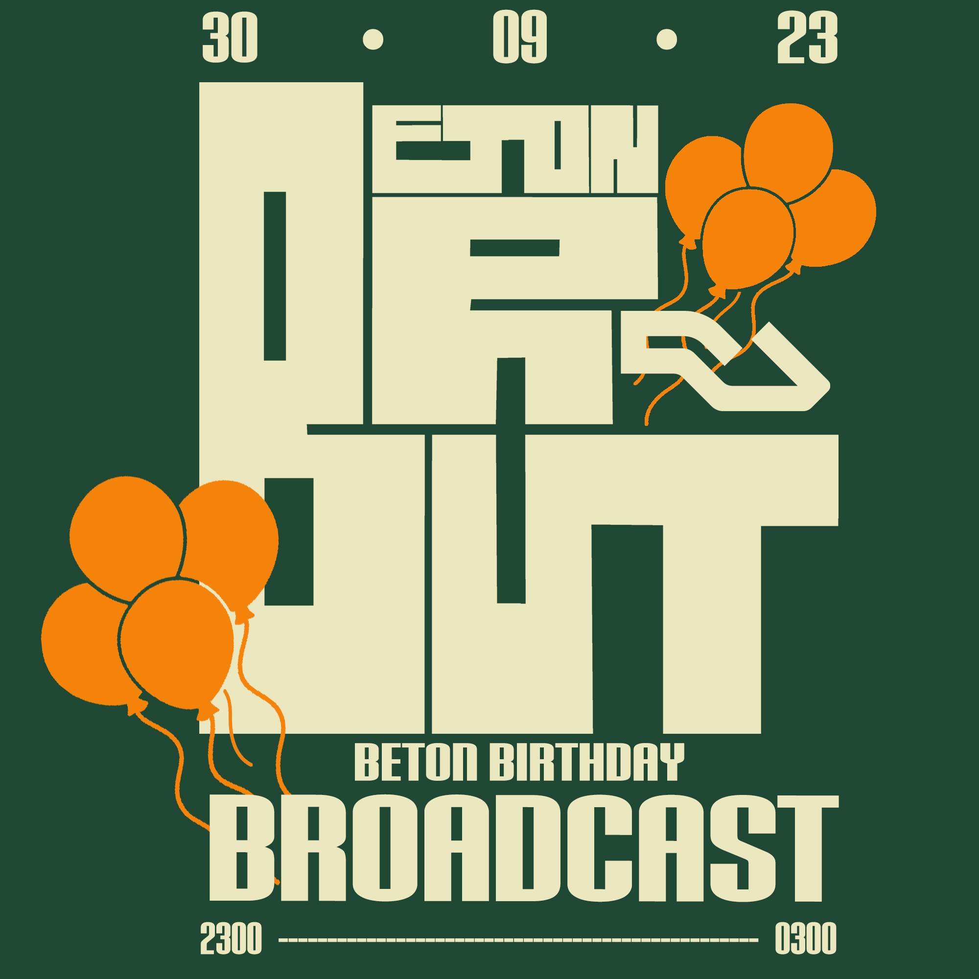Béton Brut: Béton Birthday - Página frontal