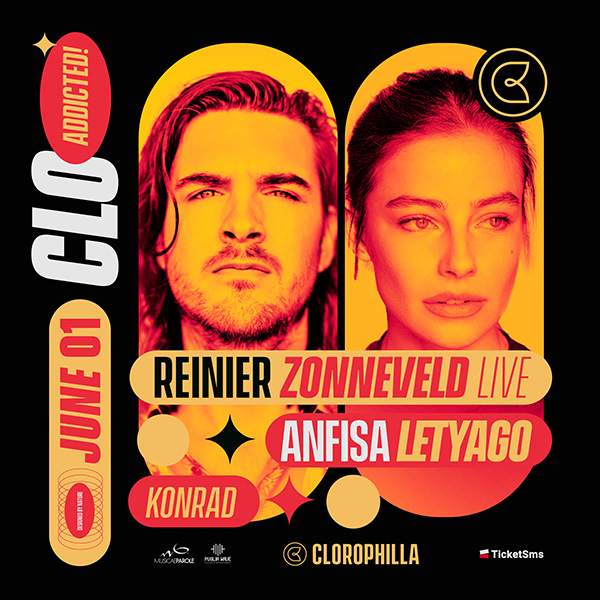 Reinier Zonneveld and Anfisa Letyago - フライヤー表