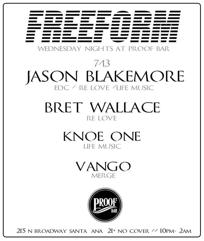 Free:Form feat. Jason Blakemore - Página frontal