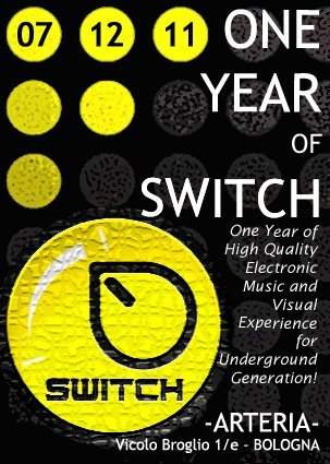 One Year Of Switch - フライヤー表
