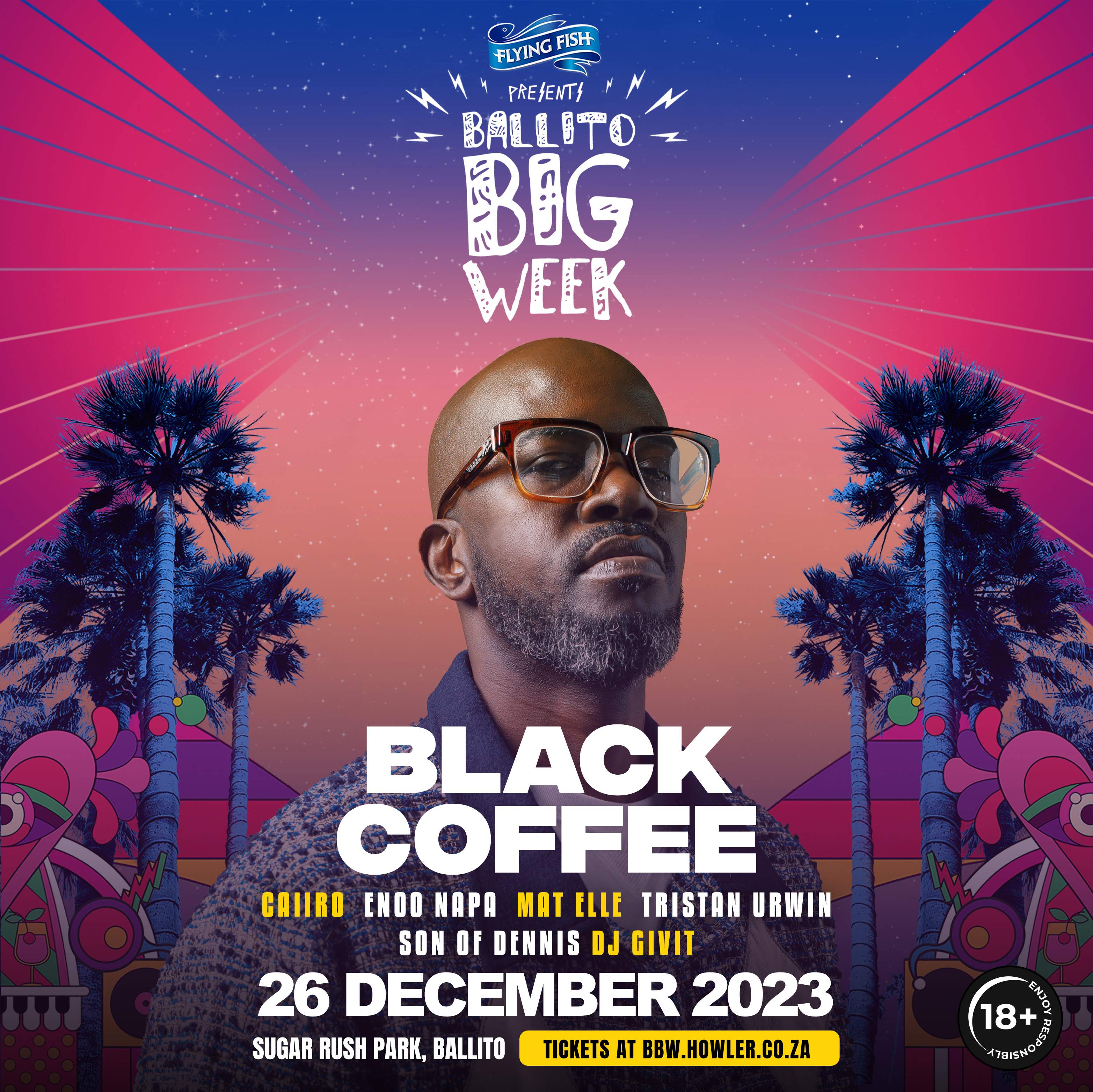 Ballito BIG Week feat. Black Coffee at Sugar Rush Park Ballito, Durban