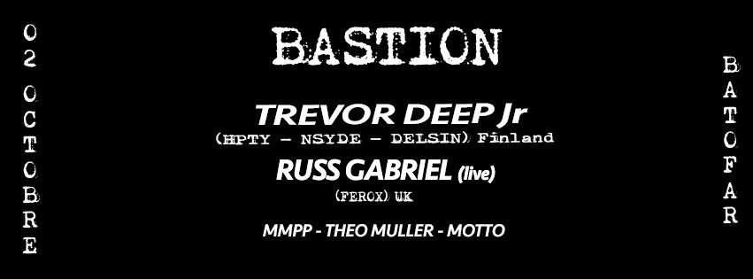 Bastion - Full Effect - Trevor Deep Jr, Russ Gabriel Live - Página frontal