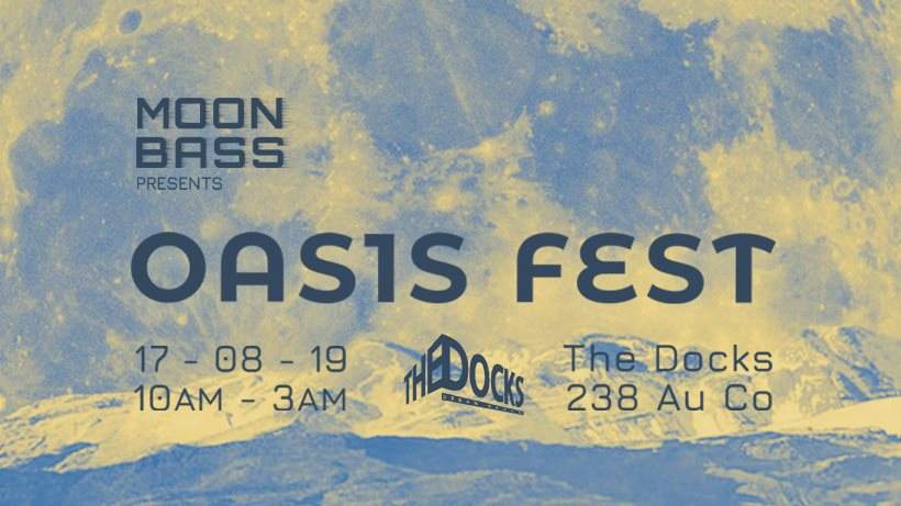 Moon Bass: Oasis Fest - Página frontal