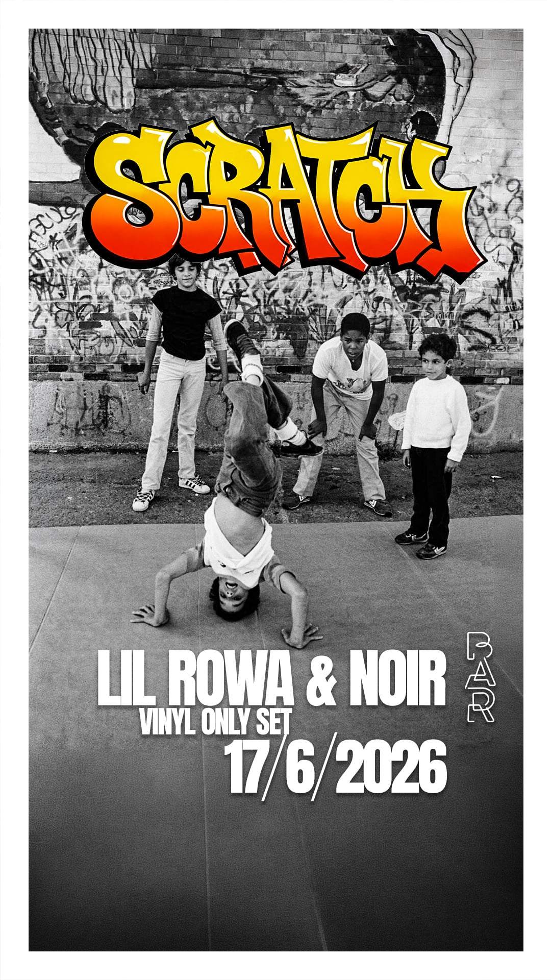 Scratch 003 with Lil Rowa & Noir at Bar v Krymský, Prague