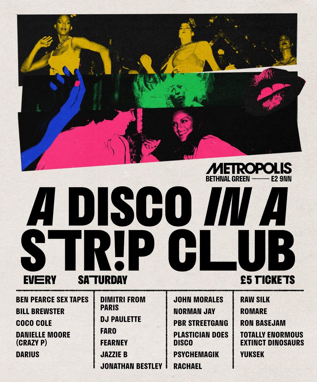 A Disco in a Str!p Club at Metropolis, London