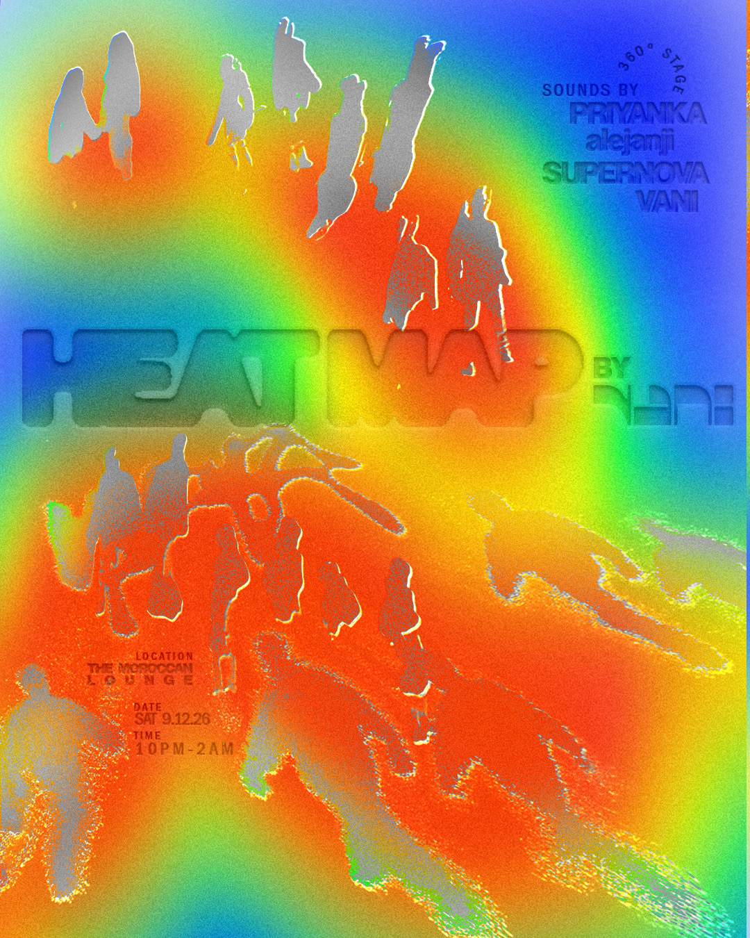 HEAT MAP at The Moroccan Lounge, Los Angeles