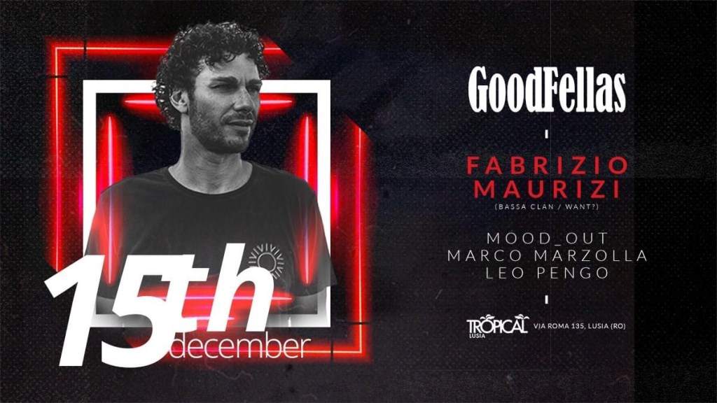 Sat. 15 December - Goodfellas with Fabrizio Maurizi - Página frontal