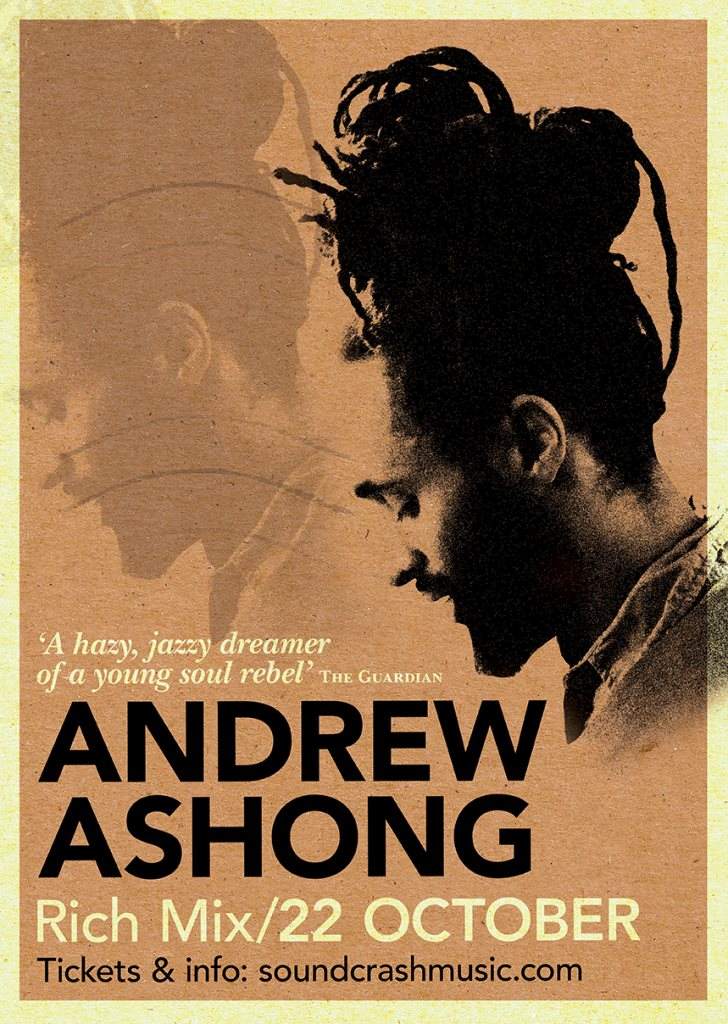 Andrew Ashong - Página frontal