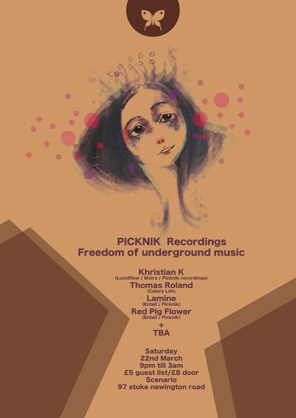 Picknik Recording (Freedom of Underground) with Khristian K - Página frontal