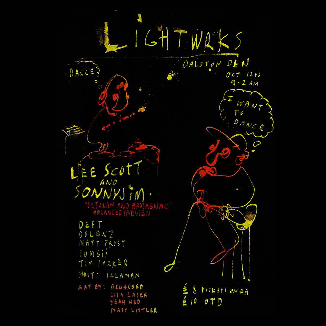 LIGHTWRKS presents Sonnyjim 'Ortolan & Armagnac' (produced by Lee Scott) Advanced Preview - フライヤー表