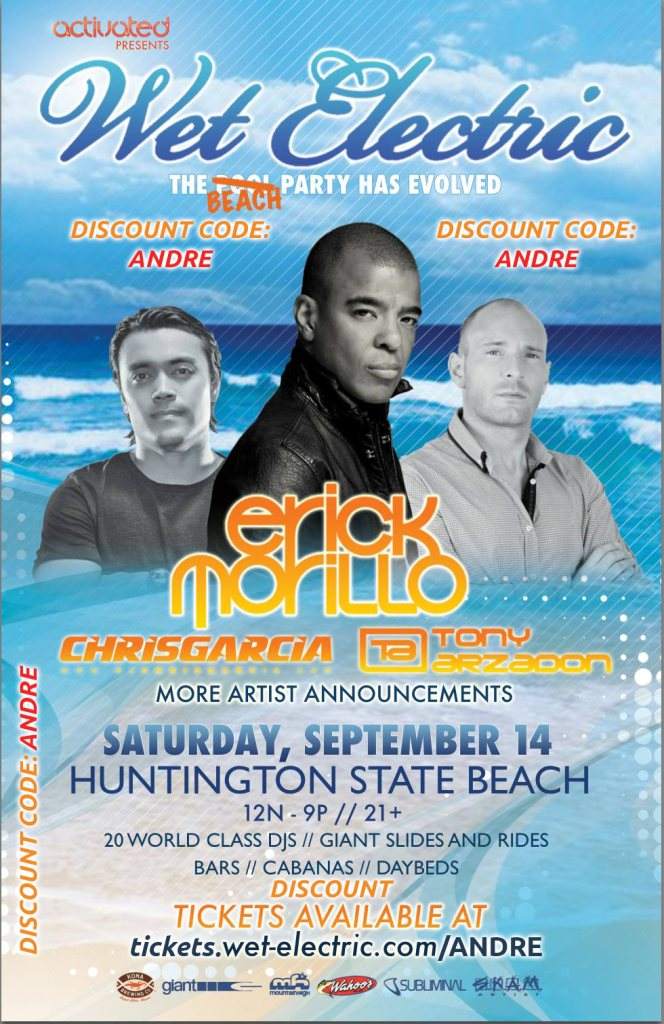 2013 Wet Electric Huntington Beach - Beach Party - Página frontal