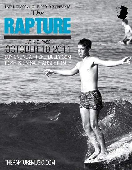 The Rapture - Live Band - Página frontal