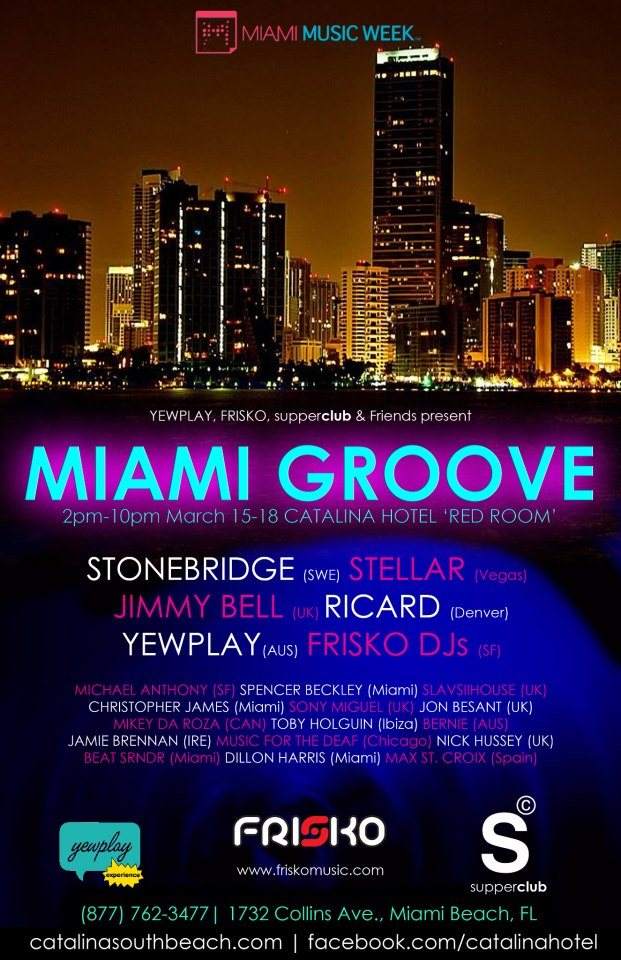 Miami Groove - Página frontal